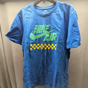 Nike Air Tee Shirt Blue Mens XL